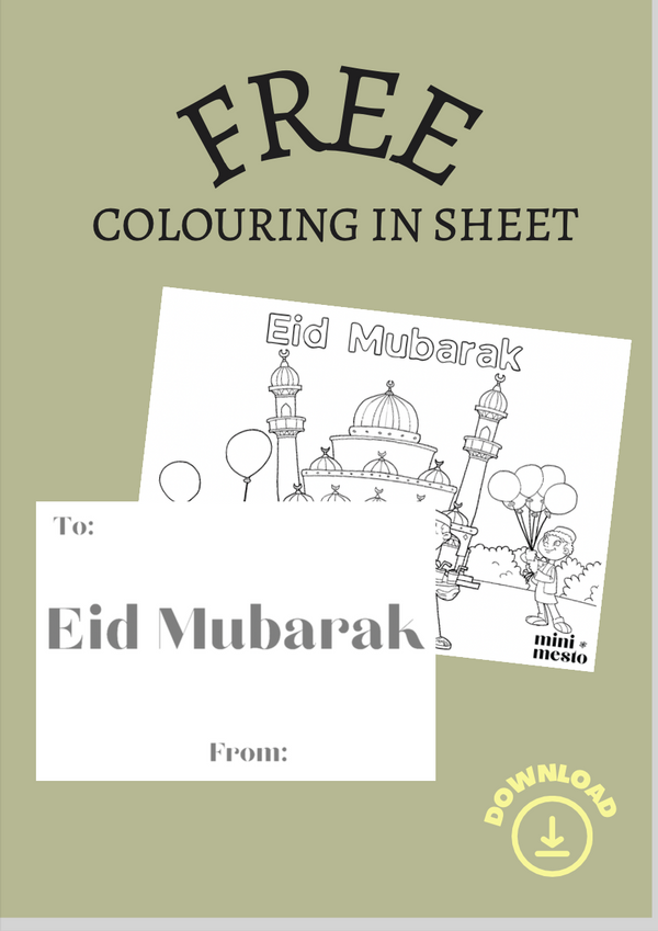 Eid Colouring sheet