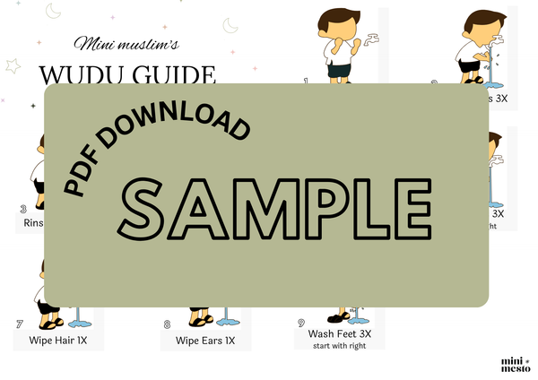 Boys Wudu Chart - PDF